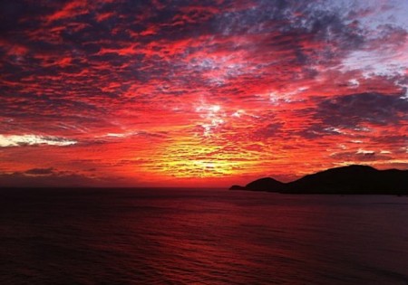 Spanish Water & Sunset